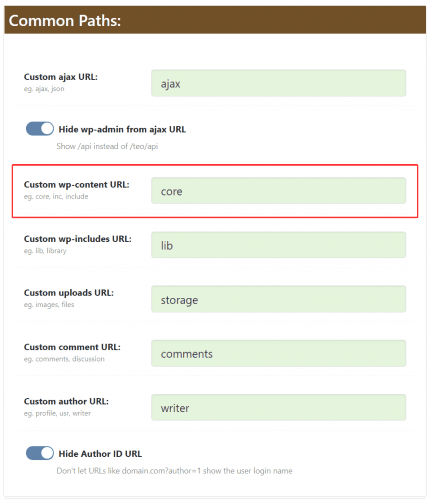 Customize The WP-Content Directory In WordPress