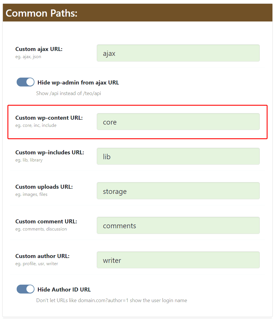 Customize The WP-Content Directory In WordPress