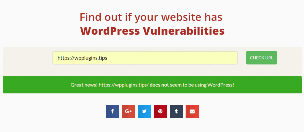 WordPress Vulnerabilities Detectors